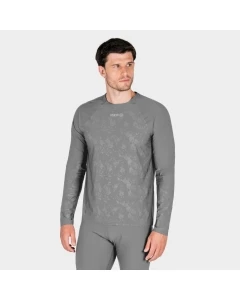 Dual Active Men's Base Layer LS top Grey