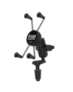 Duży uchwyt na telefon RAM® X-Grip® z podstawą wspornika widelca motocykla
