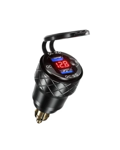 FreedConn MC17A Gniazdo zapalniczki 2xUSB Quick Charge 3.0 12-24V Woltomierz