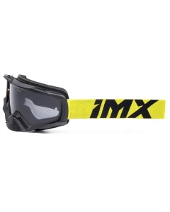 GOGLE IMX DUST BLACK MATT/FLUO YELLOW - SZYBA DARK SMOKE + CLEAR (2 SZYBY W ZESTAWIE)