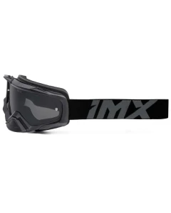 GOGLE IMX DUST BLACK MATT - SZYBA DARK SMOKE + CLEAR (2 SZYBY W ZESTAWIE)