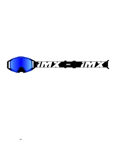 GOGLE IMX SAND BLUE MATT/BLACK - SZYBA BLUE IRIDIUM + CLEAR (2 SZYBY W ZESTAWIE)
