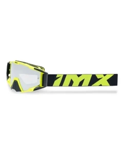 GOGLE IMX SAND FLUO YELLOW MATT/BLACK - SZYBA SILVER IRIDIUM + CLEAR (2 SZYBY W ZESTAWIE)