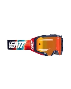 GOGLE LEATT VELOCITY 5.5 IRIZ 28 VLT BLUE RED RED OS