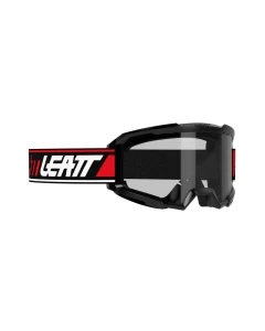 GOGLE LEATT VIZION 2.5 90 VLT BLACK RED CLEAR OS