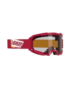 GOGLE LEATT VIZION 2.5 90 VLT RUBY/RED CLEAR OS
