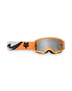 GOGLE MOTOCYKLOWE JUNIOR FOX MAIN NOBLE BLACK/WHITE OS