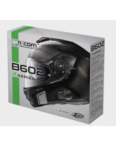 Intercom NOLAN N-COM B602 X, komplet na 1 kask pasuje do X-1002, X-1003, X-1004/U.C., X-1005/U.C., X-402/GT/T, X-403 GT, X-403 GT U.C., X-551/GT, X-552 U.C., X-602, X-603, X-661/E.T., X-701, X-702/U.C