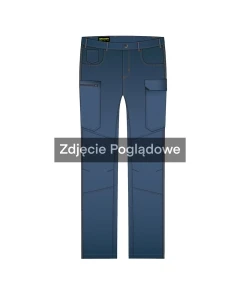 JEANSY MOTOCYKLOWE BROGER BRONX WASHED BLUE 28/32