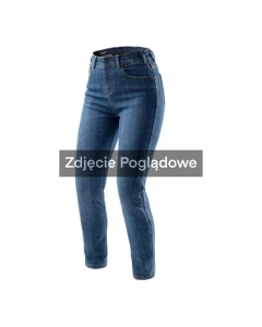 JEANSY MOTOCYKLOWE DAMSKIE REBELHORN CLASSIC WASHED BLUE MONOLAYER 34/28