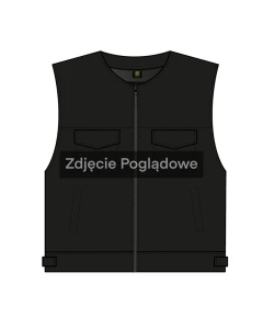 KAMIZELKA MOTOCYKLOWA SKÓRZANA BROGER BLADE BLACK L