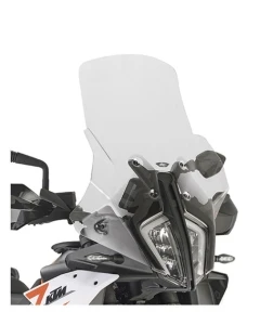 KAPPA 2024/01 SZYBA KTM 790 / 890 ADVENTURE '23-, 890 SMT '23-, 38,5 X 51 CM PRZEZROCZYSTA