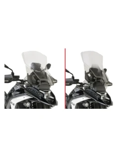 KAPPA 2024/03 SZYBA BMW R 1300GS '24, (51 X 44,5CM) PRZEZROCZYSTA ( DO MODELI Z RADAREM )