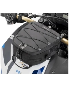 KAPPA 2024/03 TORBA (TANKBAG) NA ZBIORNIK DO MOCOWANIA TANKLOCK K'DRIFTER 4,5L (WYS. 9,5CM X SZER. 22CM X DŁ. 20CM) KOLOR CZARNY (OBRACALNA POD KĄTEM 90ST.)