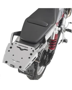 KAPPA 2024/06 STELAŻ KUFRA CENTRALNEGO (ANODOWANE ALUMINIUM) MOTO GUZZI V 85 TT '24- ALUMINIOWY MONOKEY