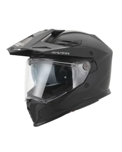 KAPPA 2024/12 KASK KV33 SOLID ENDURO DUAL OFF ROAD Z SZYBĄ I BLENDĄ KOLOR CZARNY MATT ROZMIAR 56 / S (HOMOLOGACJA ECE 22R06)