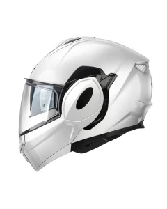 KAPPA 2024/12 KASK KV55 SOLID SZCZĘKOWY MODUŁOWY (FLIP-BACK) Z BLENDĄ KOLOR BIAŁY ROZMIAR 58 / M (HOMOLOGACJA ECE 22R06)