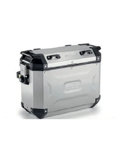 KAPPA 2025/05 KUFER BOCZNY 37L MONOKEY CAM SIDE KVG37A K'VOYAGER ALUMINIOWY LEWY KOLOR SREBRNY