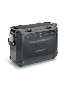 KAPPA 2025/05 KUFER BOCZNY 37L MONOKEY CAM SIDE KVG37B K'VOYAGER ALUMINIOWY PRAWY KOLOR CZARNY ANODOWANY BLACK LINE