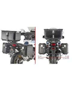 KAPPA 2025/05 STELAŻ KUFRÓW BOCZNYCH MONOKEY CAM SIDE HONDA CRF 1100 L AFRICA TWIN / ADVENTURE SPORT '20-'24 - POD KUFRY KVG K'VOYAGER ALU - PRAWY KVGS33 WCIĘTY