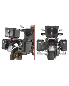 KAPPA 2025/05 STELAŻ KUFRÓW BOCZNYCH MONOKEY CAM SIDE KOVE 800 X PRO '24-'25 - POD KUFRY KVG K'VOYAGER ALU - PRAWY KVGS33 WCIĘTY