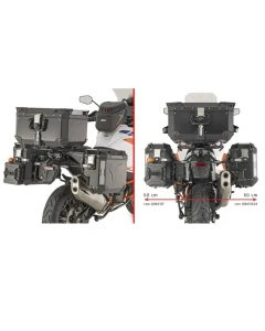KAPPA 2025/05 STELAŻ KUFRÓW BOCZNYCH MONOKEY CAM SIDE KTM 1290 SUPER ADVENTURE R / S '21-'24 - POD KUFRY KVG K'VOYAGER ALU - PRAWY KVGS33 WCIĘTY