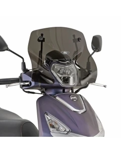KAPPA 2025/07 SZYBA SYM HD 300 '19-'24, SYMPHONY 125 '20-'24, PIAGGIO MEDLEY 125 / 150 / S '20-'24, 19 X 44 CM PRZYCIEMNIONA