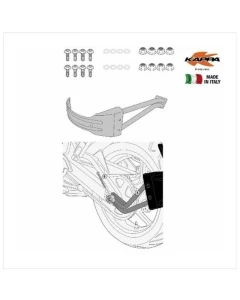 KAPPA MOCOWANIE BŁOTNIKA KRM02 YAMAHA MT-07 TRACER (16-19) - ZASTĘPUJE RM2130KIT