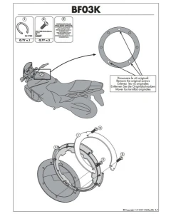 KAPPA MOCOWANIE TANKLOCK HONDA