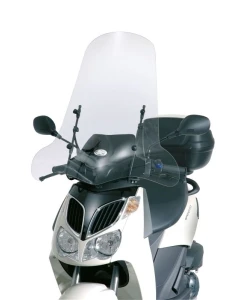 KAPPA SZYBA APRILIA SPORTCITY 125/200/250 '04-08, HONDA DYLAN 125/150 '02-07, YAMAHA CIGNUS X '04-15, NEOS 50 '08-21, 74 X 67 CM PRZEZROCZYSTA