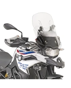 KAPPA SZYBA BMW F 750/850 GS '18-20, F 850 GS '24 ( DO MONTAŻU POTRZEBNY KIT D5129KITK ), F 850 GS '21-23 REGULOWANA AIRFLOW PRZEZROCZYSTA - ZASTĘPUJE KAF5127
