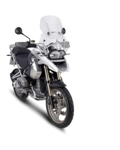 KAPPA SZYBA (DWUCZĘŚCIOWA KOMPLETNA) BMW R 1200 GS (04-12) REGULOWANA AIRFLOW PRZEZROCZYSTA - ZASTĘPUJE KAF330