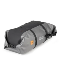 KAPPA TORBA / WAŁEK NA SIEDZENIE / BAGAŻNIK 45L 100% WODOSZCZELNA KOLOR CZARNO-SREBRNY (K' RUGGED) (61X34X23CM)
