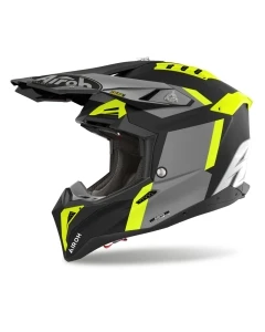 KASK AIROH AVIATOR 3 GLORY YELLOW MATT XL