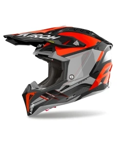 KASK AIROH AVIATOR 3 SABER ORANGE GLOSS L