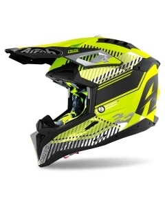 KASK AIROH AVIATOR 3 WAVE YELLOW MATT S