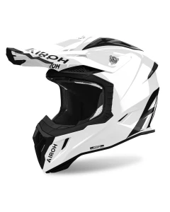KASK AIROH AVIATOR ACE 2 COLOR WHITE GLOSS XS