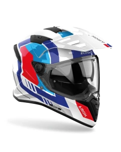 KASK AIROH BANDIT HORN WHITE GLOSS M