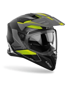 KASK AIROH BANDIT TUNE YELLOW MATT S