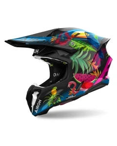 KASK AIROH TWIST 3 AMAZONIA GLOSS XS