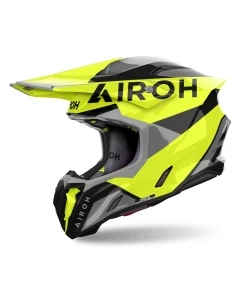 KASK AIROH TWIST 3 KING YELLOW GLOSS S