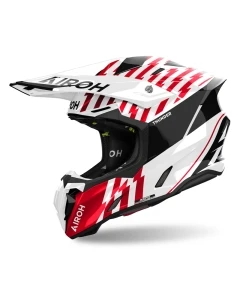 KASK AIROH TWIST 3 THUNDER RED GLOSS XL