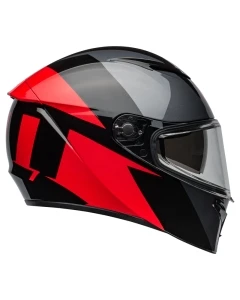 KASK BELL LITHIUM ECE6 SHEAR METALLIC GREY/RED M
