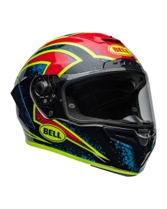 KASK BELL RACE STAR ECE6 DLX XENON BLUE/RETINA M