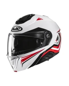 KASK HJC I91 TRICUS WHITE/RED XS