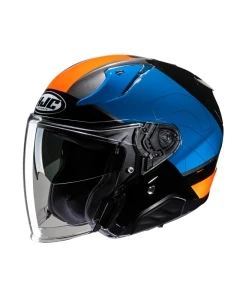 KASK HJC RPHA31 CHELET BLUE/ORANGE M