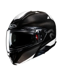 KASK HJC RPHA91 NOELA CARBON BLACK/WHITE XL