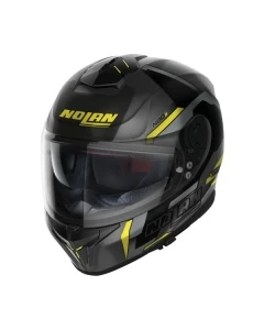 Kask Integralny NOLAN N80-8 WANTED N-COM 72 kolor czarny/matowy/szary/żółty, rozmiar M Unisex