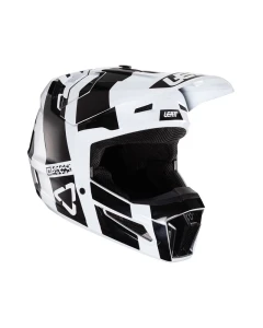 KASK LEATT MOTO 3.5 JR V24 BLACK/WHITE (51-52CM) M