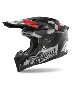 KASK MOTOCYKLOWY AIROH AVIATOR 3 BURNOUT MATT L